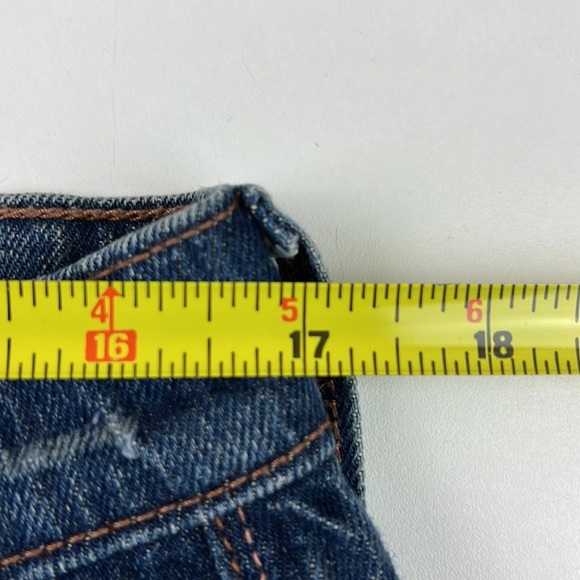 Levi's blue cuffed 515 Capri - Picture 6 of 9